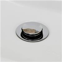 Universal Chrome Unslotted Click Clack Popup Basin Waste CCA