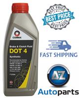 Comma - DOT 4 Synthetic Brake & Clutch Fluid Ideal for ABS Systems BF41L 1 Litre