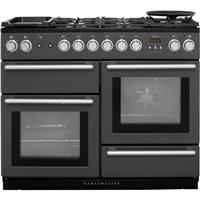 Rangemaster NEX110DFFSL/C Nexus 109cm Dual Fuel Range Cooker 7 Burners Slate