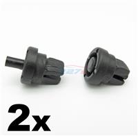 2x Parcel Shelf String Clips- Hook for Cord- fits Renault Clio Megane Laguna
