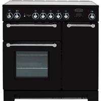 Rangemaster KCH90ECBL/C Kitchener 90cm Electric Range Cooker 5 Burners A/A
