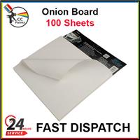Onion Board for Body Filler Repair Mixing Sheets x 100 (FAST DISPATCH)