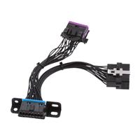 OBD2 OBDII Y Splitter Male to Female Connector Extension Cable