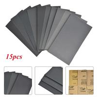 400 600 3000 800 1000 1200 1500 2000 2500 Grit Wet & Dry Sandpaper 15pcs/Set