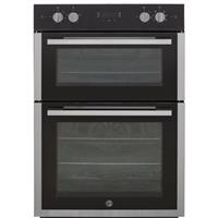 Hoover HO9DC3UB308BI Built In 60cm Electric Double Oven Black / Stainless Steel