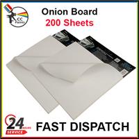 Onion Board for Body Filler Repair Mixing Sheets x 200 (FAST DISPATCH)