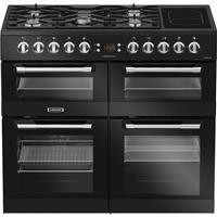 Leisure CS100F520K Cuisinemaster 100cm Dual Fuel Range Cooker 5 Burners Black