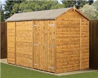 Empire Apex Garden Shed Wooden Shiplap Tongue & Groove 6X10 6ft x 10ft Double Do
