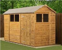 Empire Apex Garden Shed Wooden Shiplap Tongue & Groove 6X10 6ft x 10ft Windows