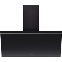 Hotpoint PHVP82FLTK Built In 80cm 4 Speeds Chimney Cooker Hood Black A Rated