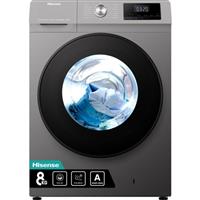 Hisense WDQA8014EVJMT Free Standing Washer Dryer 8Kg 1400 rpm Titanium D Rated