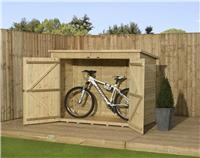 Empire Bike Store 7X3 SHIPLAP PENT PRESSURE TREATED TONGUE & GROOVE