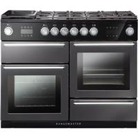 Rangemaster NEX110SODFFSL/C Nexus Steam 109cm Dual Fuel Range Cooker 7 Burners