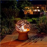 Fire Pit Garden Heater Bowl Outdoor Cast Iron Round Log Burner Brazier BBQ Patio