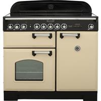 Rangemaster CDL100EICR/C Classic Deluxe 99cm Electric Range Cooker 5 Burners