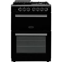 Rangemaster PROPL60DFFBL/C Free Standing Dual Fuel Cooker with Gas Hob 60cm