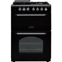 Rangemaster CLA60DFFBL/C Free Standing Dual Fuel Cooker with Gas Hob 60cm Black