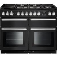 Rangemaster NEXSE110DFFCB/C Nexus SE 110cm Dual Fuel Range Cooker 7 Burners