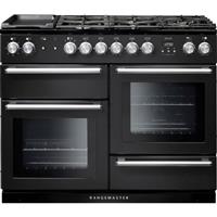 Rangemaster NEX110DFFCB/C Nexus 109cm Dual Fuel Range Cooker 7 Burners Charcoal