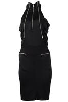 PACO RABANNE ZIP DETAILED COTTON BLEND MINI DRESS FR 36 UK 8 - S Regular