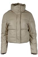 APPARIS QUILTED PADDED FAUX LEATHER JACKET XSMALL - XS Regular