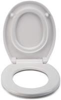 Croydex SafeFlush Toilet Seat Anti-Bacterial Soft Close Hinges Quick Release