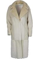 A.L.C. OVERSIZED FAUX SHEARLING COAT MEDIUM - M Regular