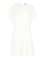 IRO VILDA LACE-INSET VOILE DRESS FR 38 UK 10