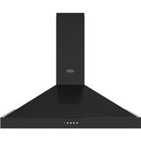 Belling BEL FARMHOUSE CHIM 90PYR BLK Built In 90cm 3 Speeds Chimney Cooker Hood