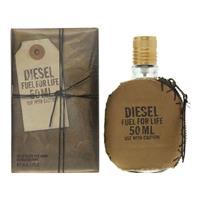 Diesel Fuel For Life Eau de Toilette 50ml Spray For Him - NEW. Men's EDT