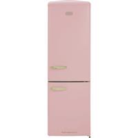 CDA Florence Tea Rose 60cm Free Standing Fridge Freezer Tea Rose D Rated