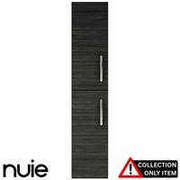 Nuie Athena Hacienda Black 300mm Tall Cabinet Double Door - MOD662 "Graded"