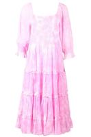 LOVESHACKFANCY COTTON MAXI DRESS MEDIUM - M Regular