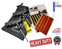 Tyre Tire Puncture Repair Kit Emergency Bike Car Motorcycle Van Tubeless Strips