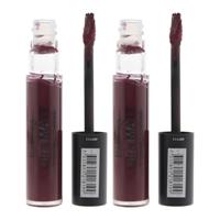 Isadora Ultra Matt 19 Plum Punch Liquid Lipstick 7ml x 2