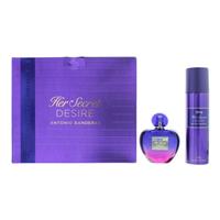 Antonio Banderas Her Secret Desire Eau de Toilette 80ml + Deodorant Gift Set