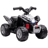 AIYAPLAY Honda Licensed Kids Electric Quad Bike 6V ATV for 1.5-3 Years, Black
