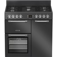Leisure CK90F232T Cookmaster 90cm Dual Fuel Range Cooker 5 Burners Anthracite A