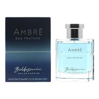 Baldessarini Ambre Eau Fraiche Eau de Toilette 50ml Spray For Him NEW. Men's EDT