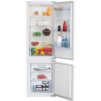 Beko BCSM473 70/30 54cm 70/30 Built In 70/30 Fridge Freezer White E Rated