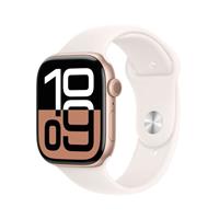 Apple Series 10 46 mm Waterproof Smart Watch GPS + Cellular (2024) Light Blush