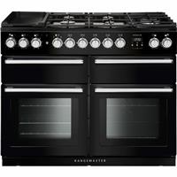 Rangemaster NEXSE110DFFBL/C Nexus SE 110cm Dual Fuel Range Cooker 7 Burners