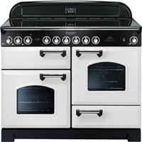 Rangemaster CDL110ECWH/C Classic Deluxe 110cm Electric Range Cooker 6 Burners