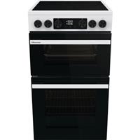 Hisense HDCEC5C10W Hi6 Max 50cm Free Standing Electric Cooker with Ceramic Hob