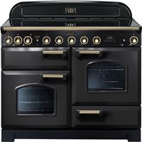 Rangemaster CDL110EICB/B Classic Deluxe 109cm Electric Range Cooker 5 Burners