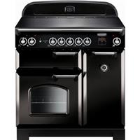 Rangemaster CLA90EIBL/C Classic 90cm Electric Range Cooker 5 Burners A/A Black