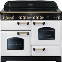 Rangemaster CDL110ECWH/B Classic Deluxe 110cm Electric Range Cooker 6 Burners