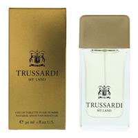 Trussardi My Land Eau de Toilette 30ml Spray For Him - NEW. Men's EDT