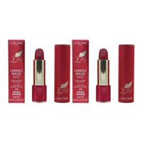 Lancome L'Absolu Rouge Lunar New Year Matte Lipstick 3.4g 178 Rouge Vintage x 2