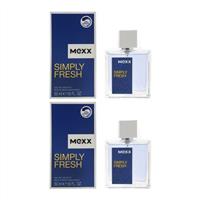 Mexx Simply Fresh Eau De Toilette 50ml x 2 - 50 ml Regular Size